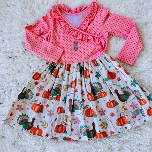 ⭐️ Eleanor Rose Pumpkin Dress Eleanor  🦃 🎃 🍂